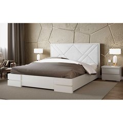 Двуспальная кровать Лоренс сосна с ПМ 1600х1900(2000)